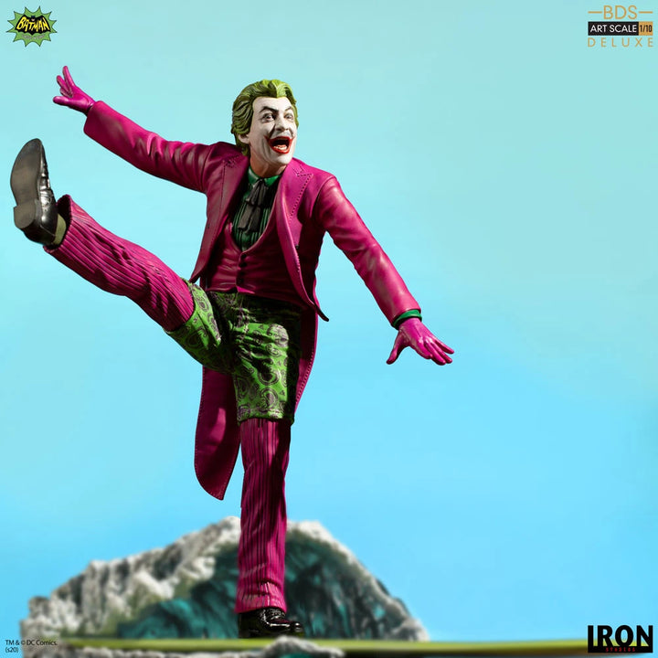 Iron Studios Batman Classic TV Series Battle Diorama Series The Joker 1/10 Art Scale Statue