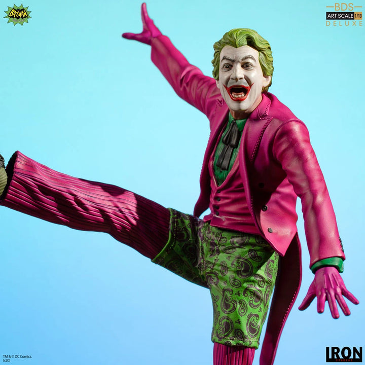 Iron Studios Batman Classic TV Series Battle Diorama Series The Joker 1/10 Art Scale Statue