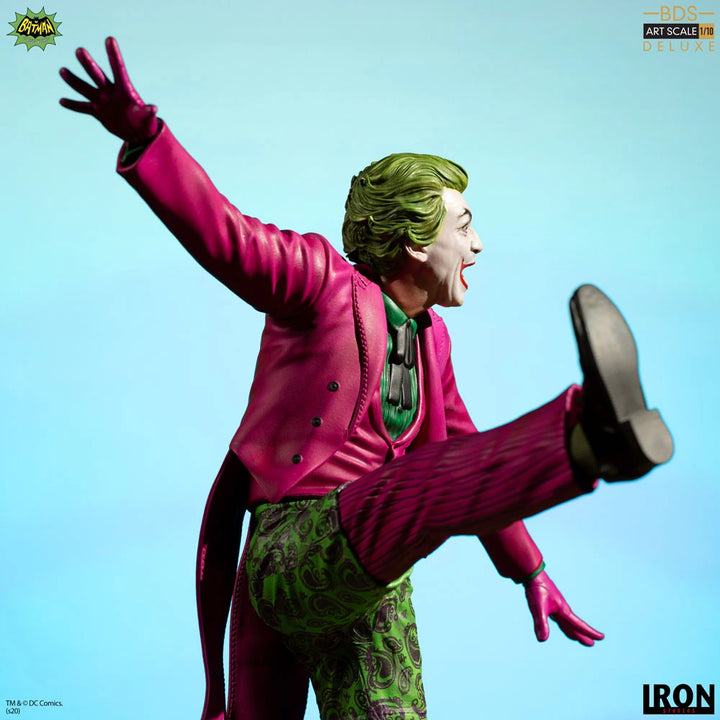 Iron Studios Batman Classic TV Series Battle Diorama Series The Joker 1/10 Art Scale Statue