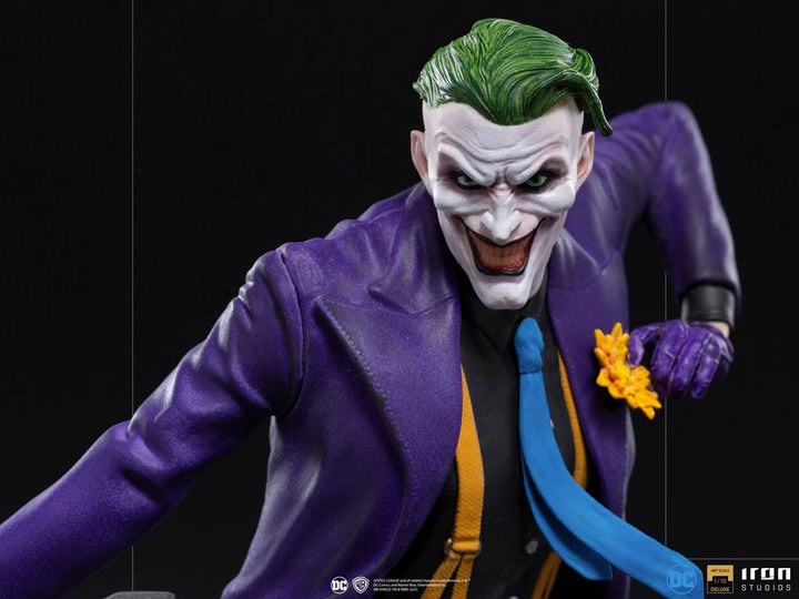 Iron Studios DC Comics The Joker 1/10 Deluxe Art Scale Statue