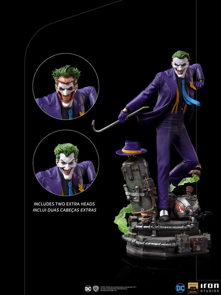 Iron Studios DC Comics The Joker 1/10 Deluxe Art Scale Statue