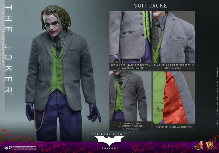 Hot Toys The Dark Knight The Joker 1/6th Scale Action Figure