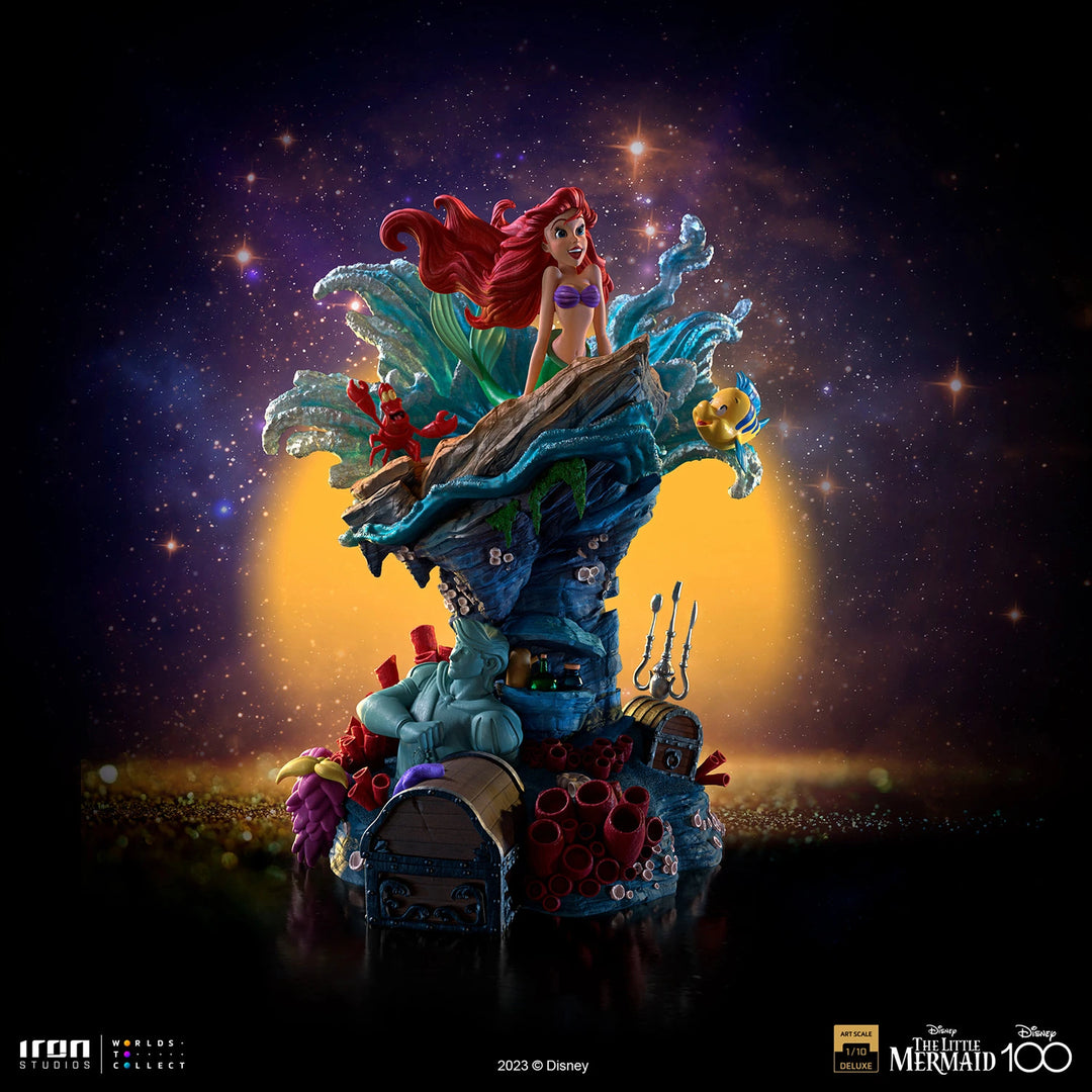 Iron Studios Disney The Little Mermaid 1/10 Deluxe Art Scale Statue