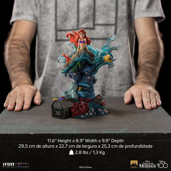 Iron Studios Disney The Little Mermaid 1/10 Deluxe Art Scale Statue