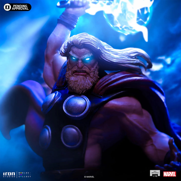 Iron Studios Marvel Comics Battle Diorama Series Thor (Infinity Gauntlet) 1/10 Art Scale Limited Edition Statue