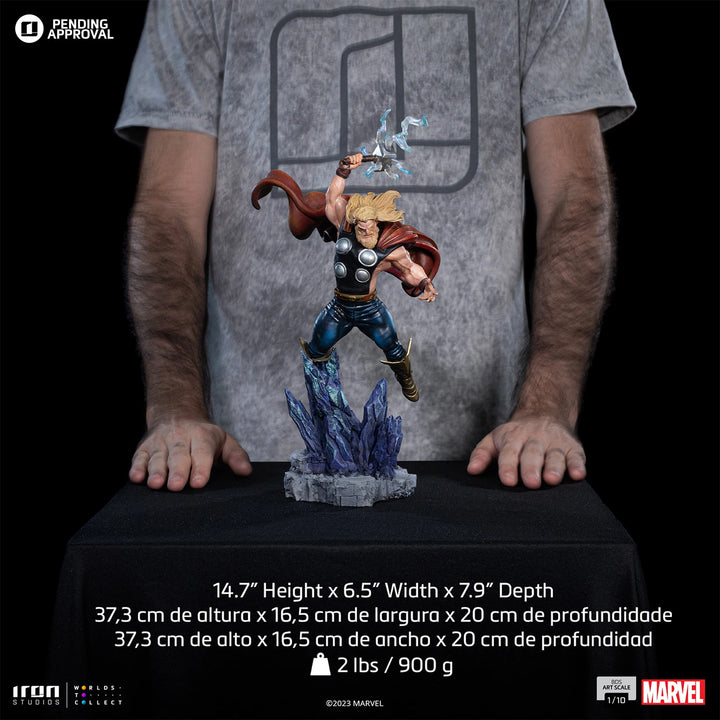Iron Studios Marvel Comics Battle Diorama Series Thor (Infinity Gauntlet) 1/10 Art Scale Limited Edition Statue