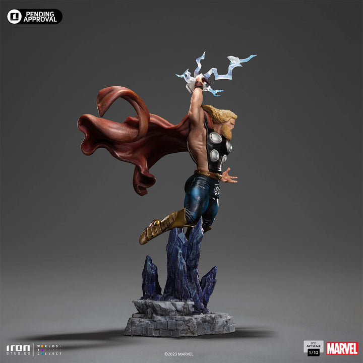 Iron Studios Marvel Comics Battle Diorama Series Thor (Infinity Gauntlet) 1/10 Art Scale Limited Edition Statue