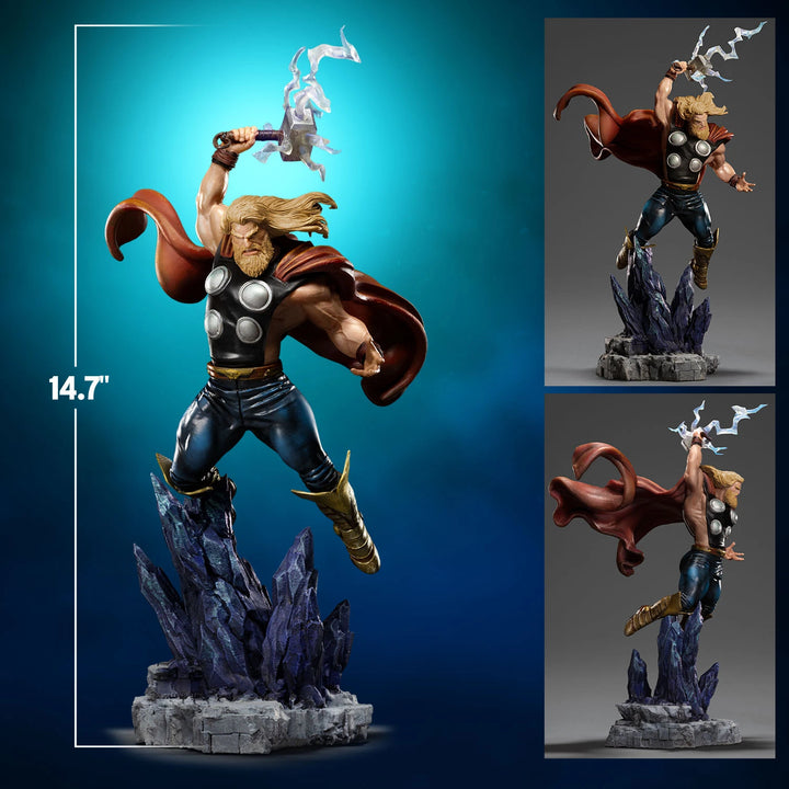 Iron Studios Marvel Comics Battle Diorama Series Thor (Infinity Gauntlet) 1/10 Art Scale Limited Edition Statue