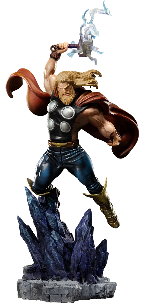 Iron Studios Marvel Comics Battle Diorama Series Thor (Infinity Gauntlet) 1/10 Art Scale Limited Edition Statue