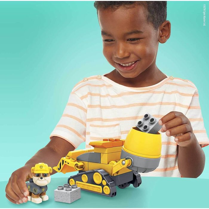 PAW Patrol Rubble’s City Construction Truck Mega Bloks Set