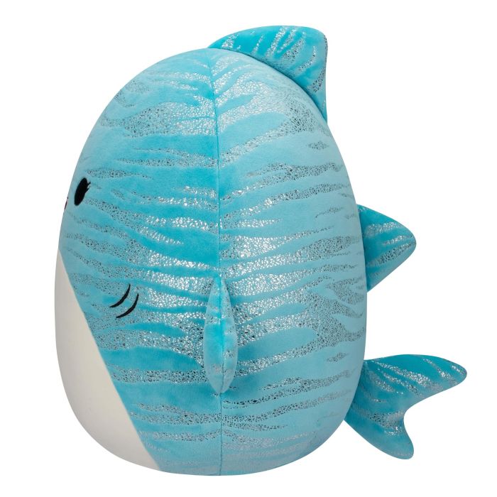 Squishmallows Lamar the Blue Whale Shark 12" Plush