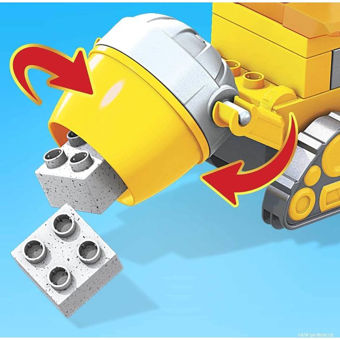 PAW Patrol Rubble’s City Construction Truck Mega Bloks Set