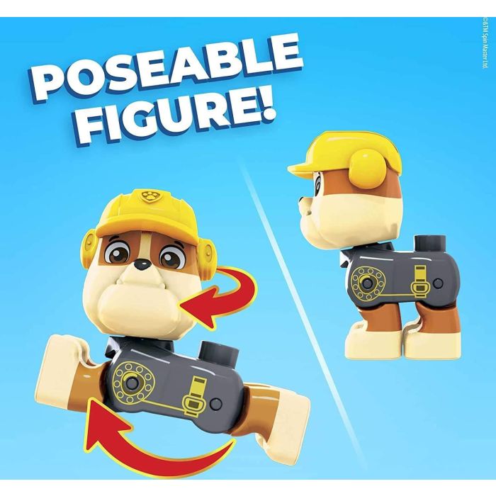 PAW Patrol Rubble’s City Construction Truck Mega Bloks Set