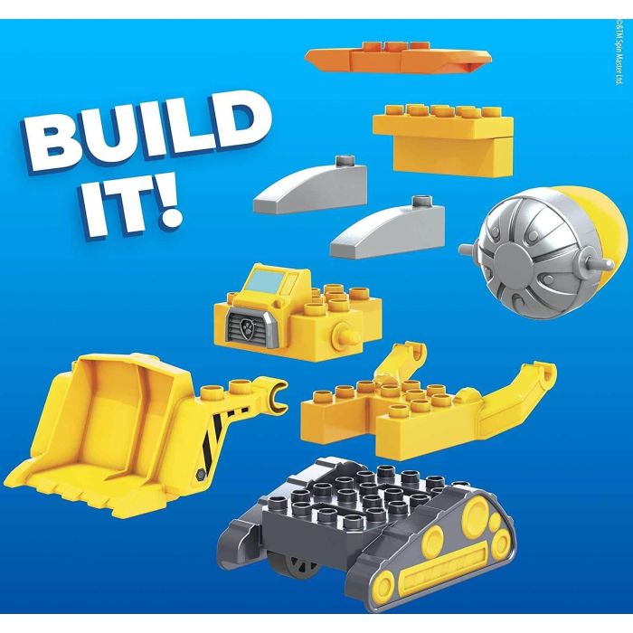 PAW Patrol Rubble’s City Construction Truck Mega Bloks Set