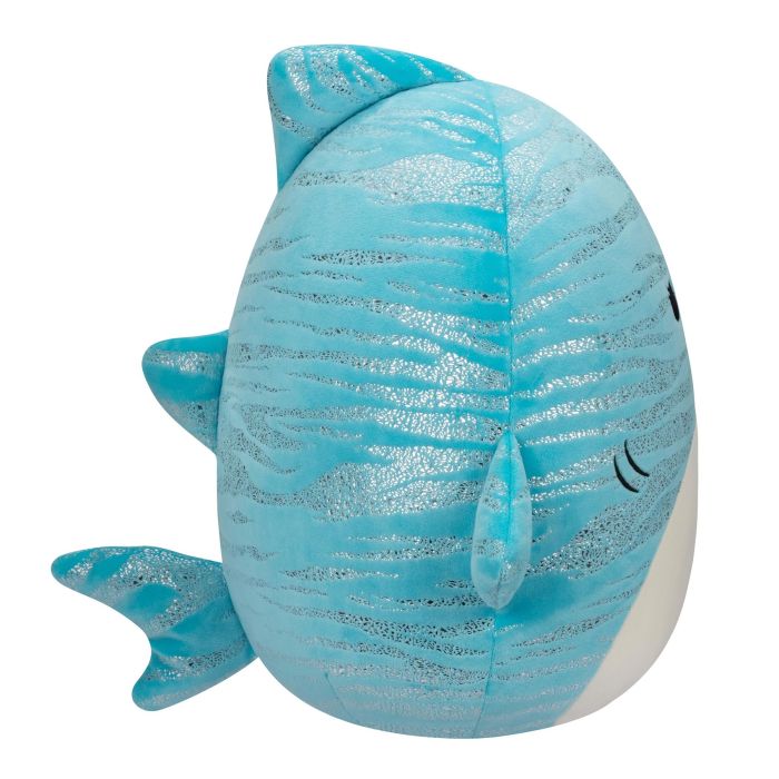 Squishmallows Lamar the Blue Whale Shark 12" Plush