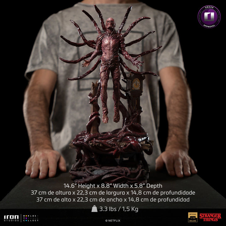 Iron Studios Stranger Things Vecna 1/10 Deluxe Art Scale Limited Edition Statue