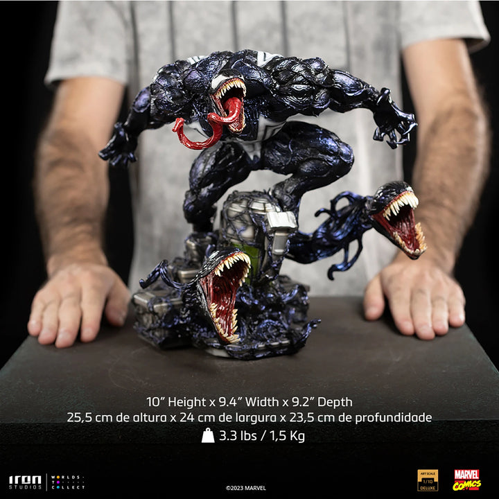 Iron Studios Marvel Comics Spider-Man vs Villains Deluxe 1/10 Art Scale Venom Statue