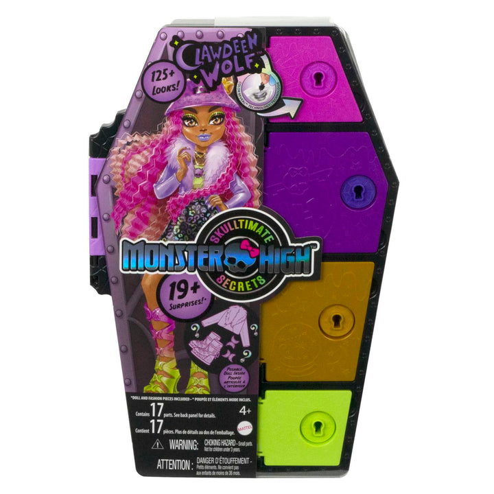 Monster High Skulltimate Secrets Clawdeen Wolf Doll