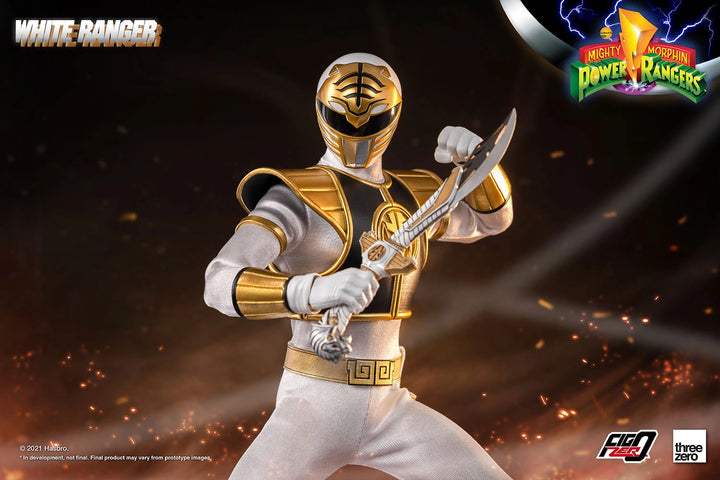 Mighty Morphin Power Rangers FigZero White Ranger 1/6 Scale Figure