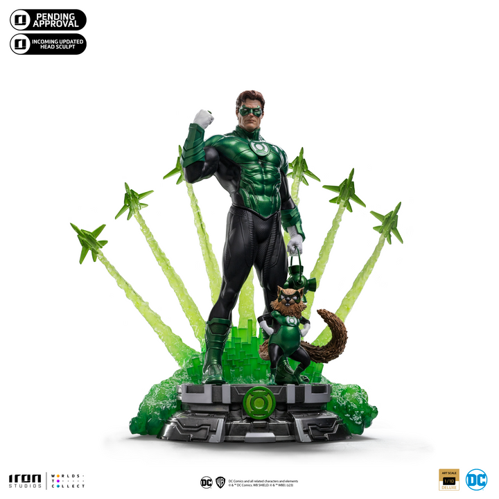 Iron Studios DC Comics Green Lantern Unleashed 1/10 Deluxe Art Scale Limited Edition Statue