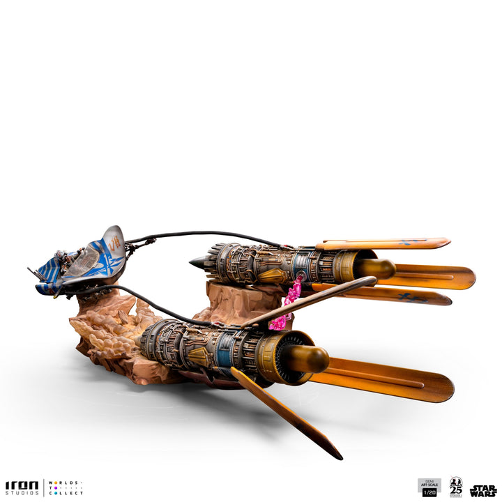 Iron Studios Star Wars: The Phantom Menace Anakin's Podracer 1/20 Demi Art Scale Limited Edition Statue