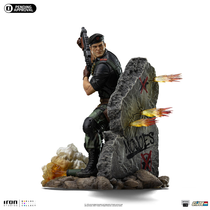 Iron Studios Flint G I Joe Art Scale Statue Limited Edition 1 10 Scale