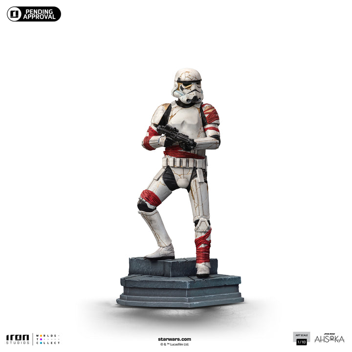 Iron Studios Star Wars Ahsoka Night Trooper 1/10 Art Scale Limited Edition Statue