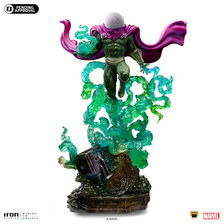 Iron Studios Marvel Spider-Man vs Villains Battle Diorama Series Mysterio 1/10 Deluxe Art Scale Limited Edition Statue