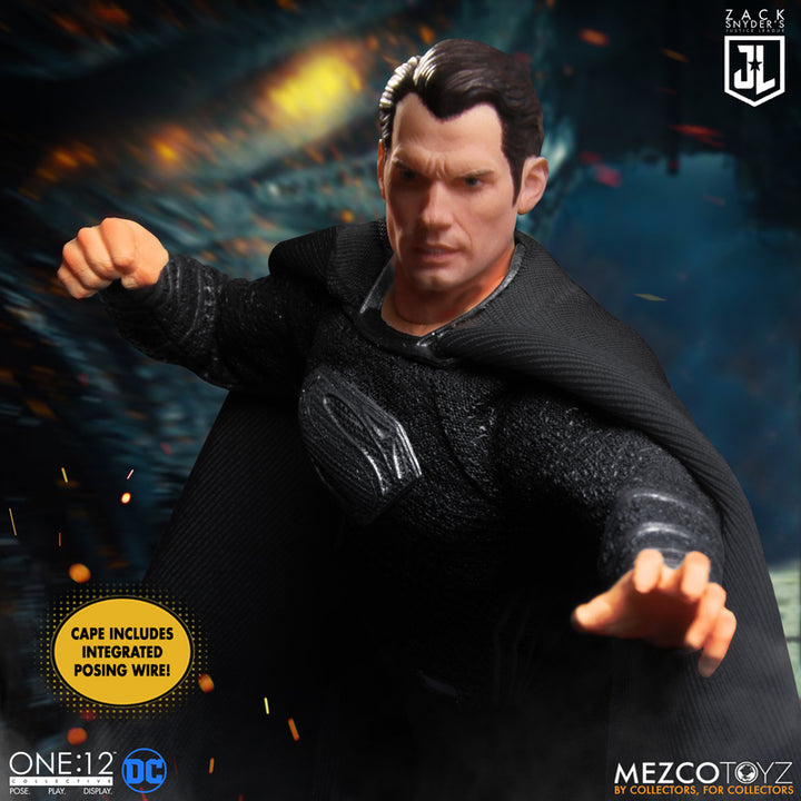 Zack Snyder's Justice League One:12 Collective Deluxe Batman, Flash & Superman Action Figures Box Set
