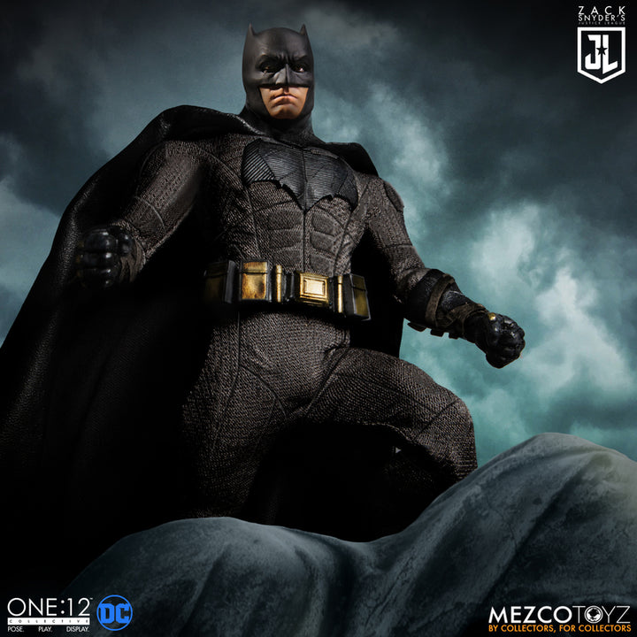 Zack Snyder's Justice League One:12 Collective Deluxe Batman, Flash & Superman Action Figures Box Set