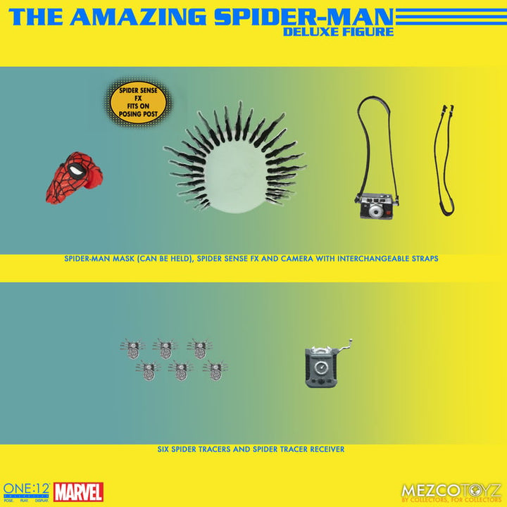Mezco Marvel One:12 Collective Amazing Spider-Man Deluxe Edition Action Figure