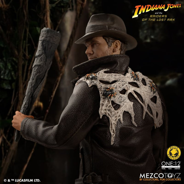 Raiders of the Lost Ark Mezco One:12 Collective Indiana Jones Temple Edition Action Figure