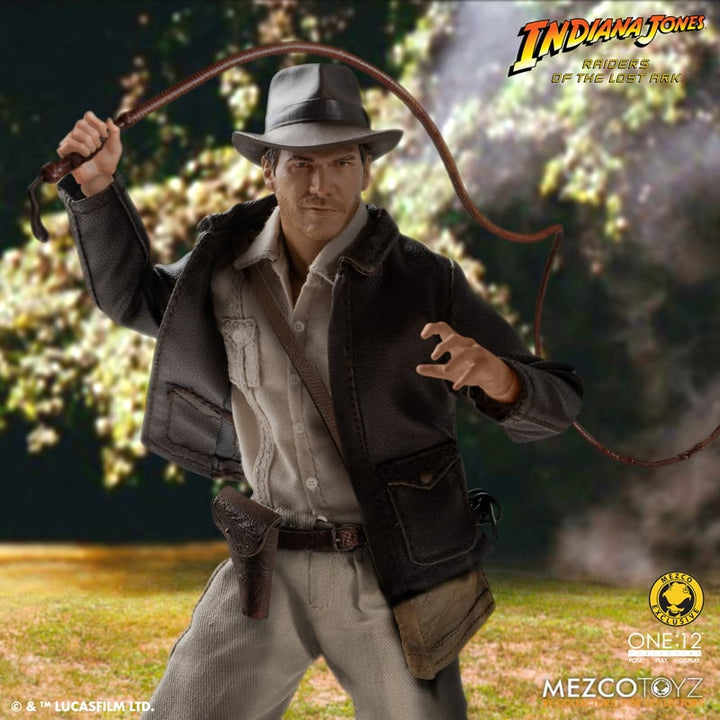 Raiders of the Lost Ark Mezco One:12 Collective Indiana Jones Temple Edition Action Figure