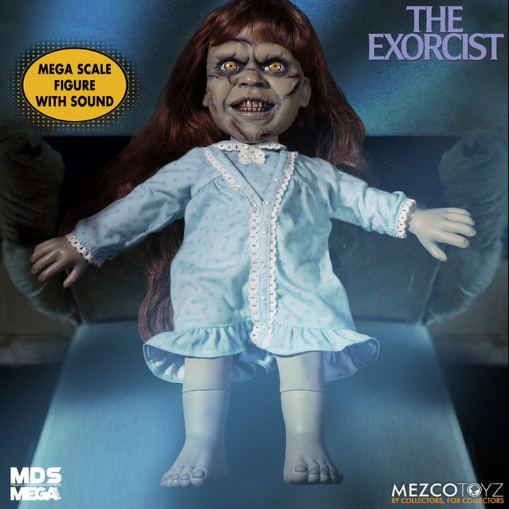 The Exorcist Mezco Designer Series Mega Scale Regan With Sound