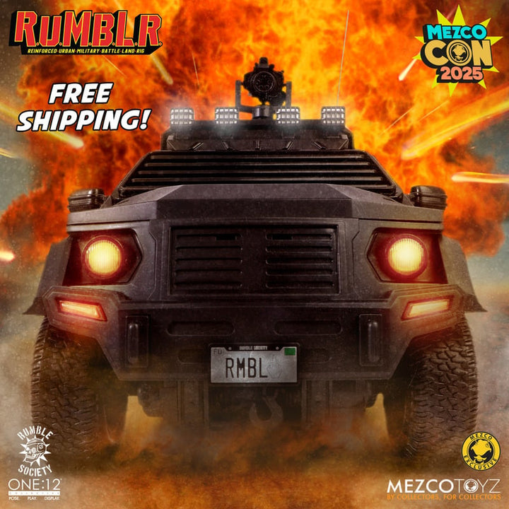 R.U.M.B.L.R: Truck and Death Adder ONE: 12 Collective SDCC Exclusive (Pre-Order October 2025)