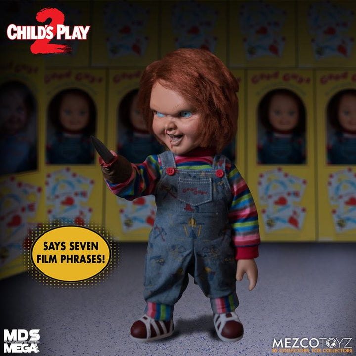 Chucky Talking Menacing Chucky 15" Scale Figure With Sound