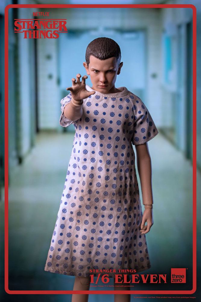 Stranger Things Eleven 1/6 Scale Action Figure with Assorted Accessories