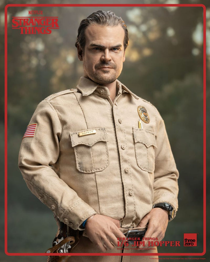 Stranger Things Jim Hopper Season 1 Action Figure 1 6 Scale 32 cm