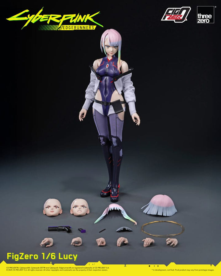 Threezero Cyberpunk Edgerunners Lucy 1/6 Scale Action Figure
