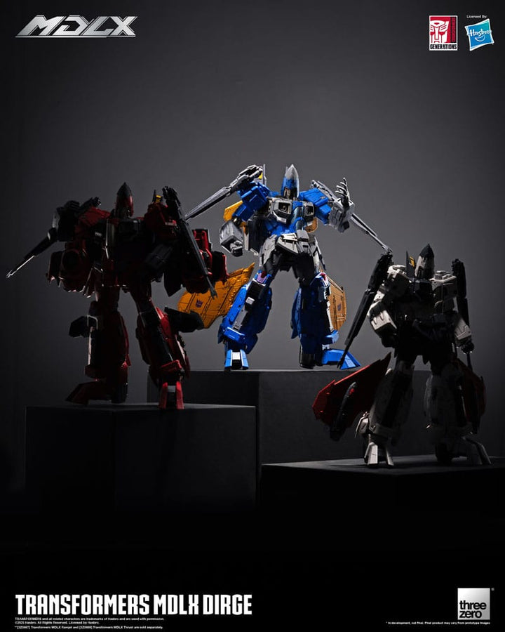 Threezero Dirge Transformers MDLX Action Figure 20 cm