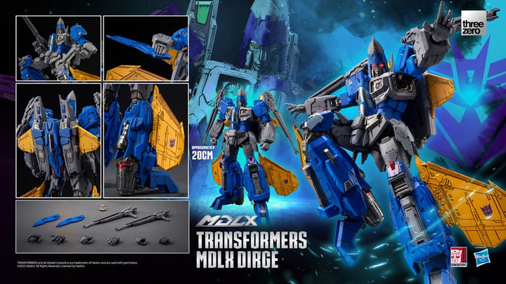 Threezero Dirge Transformers MDLX Action Figure 20 cm