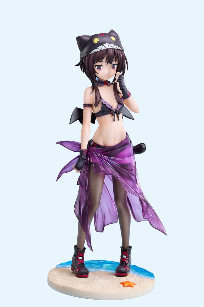 KonoSuba Megumin Chomusuke Swimsuit Version Statue 1 7 Scale 22 cm