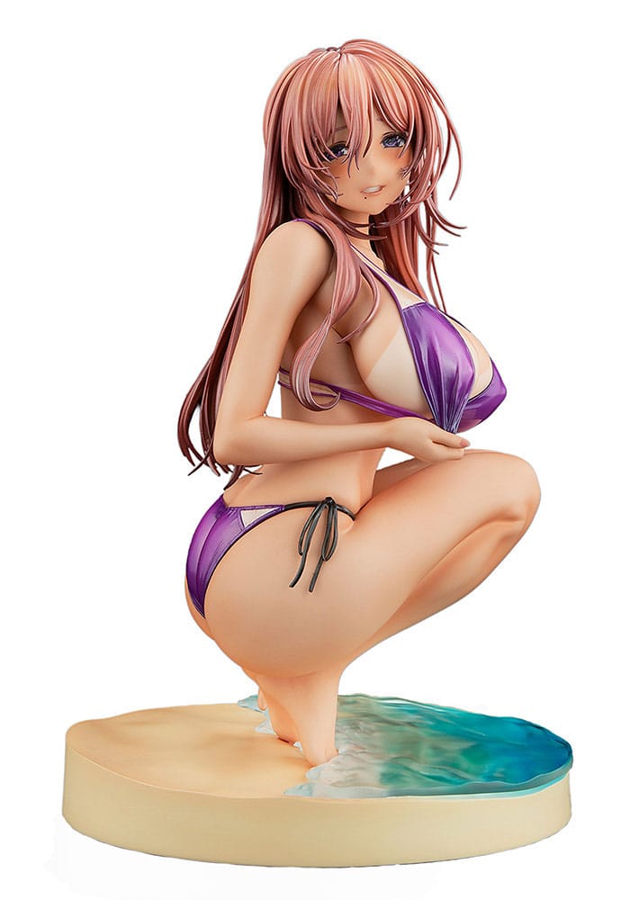 Hanikami Kanojo Shinoha Kurumi Hanikami Kanojo PVC Statue 1 7 Scale 19 Centimeter