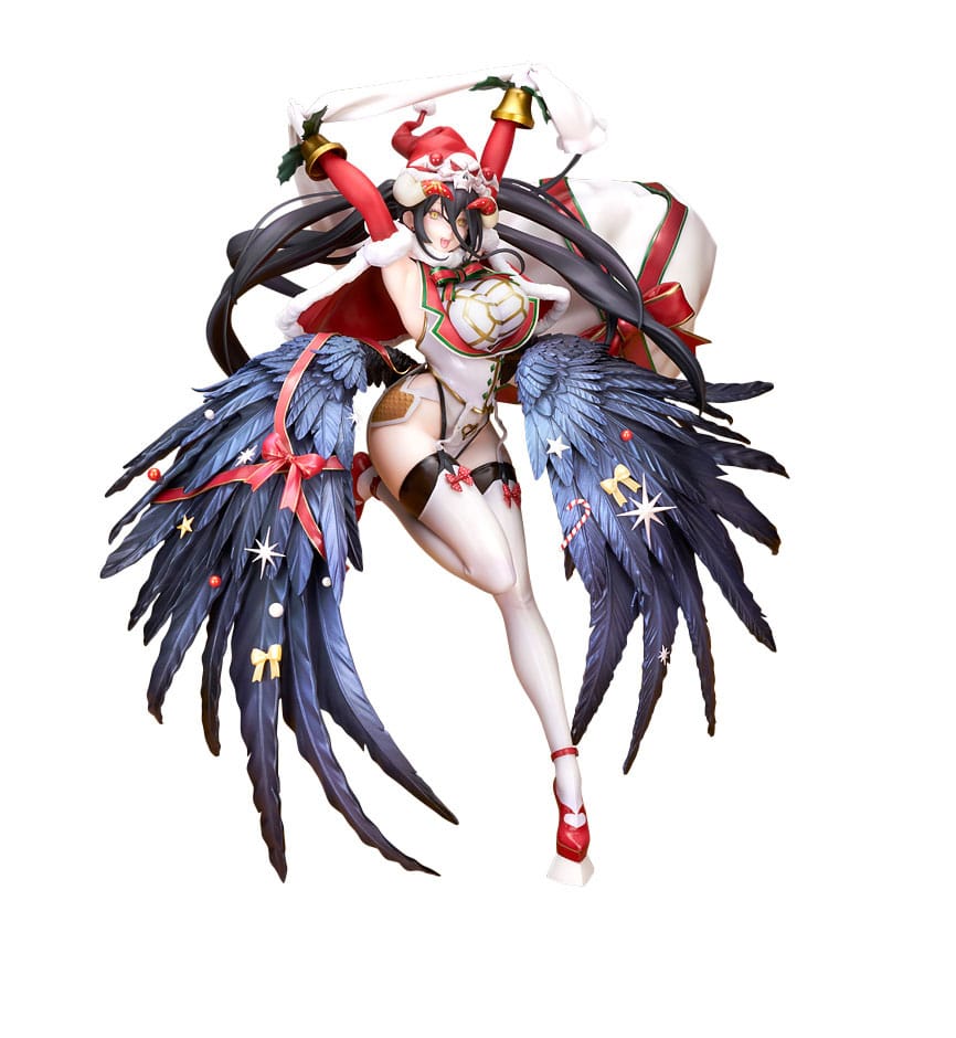 Overlord Albedo White Santa Ver Overlord PVC Statue 1 8 Scale 27 Centimeter