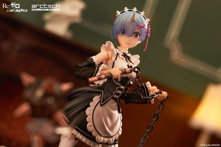 Rem Re Zero Starting Life in Another World Arctech Posable Series Action Figure 1 8 Scale 20 cm