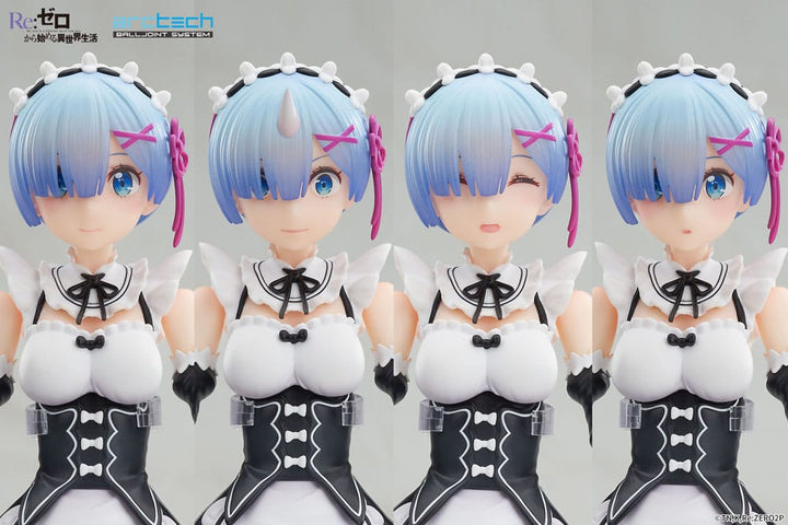 Rem Re Zero Starting Life in Another World Arctech Posable Series Action Figure 1 8 Scale 20 cm