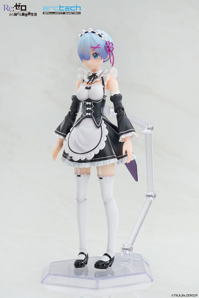 Rem Re Zero Starting Life in Another World Arctech Posable Series Action Figure 1 8 Scale 20 cm
