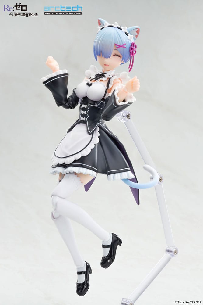 Rem Re Zero Starting Life in Another World Arctech Posable Series Action Figure 1 8 Scale 20 cm