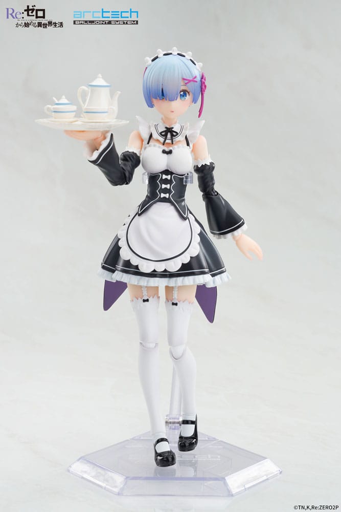 Rem Re Zero Starting Life in Another World Arctech Posable Series Action Figure 1 8 Scale 20 cm