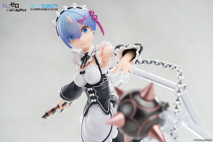 Rem Re Zero Starting Life in Another World Arctech Posable Series Action Figure 1 8 Scale 20 cm